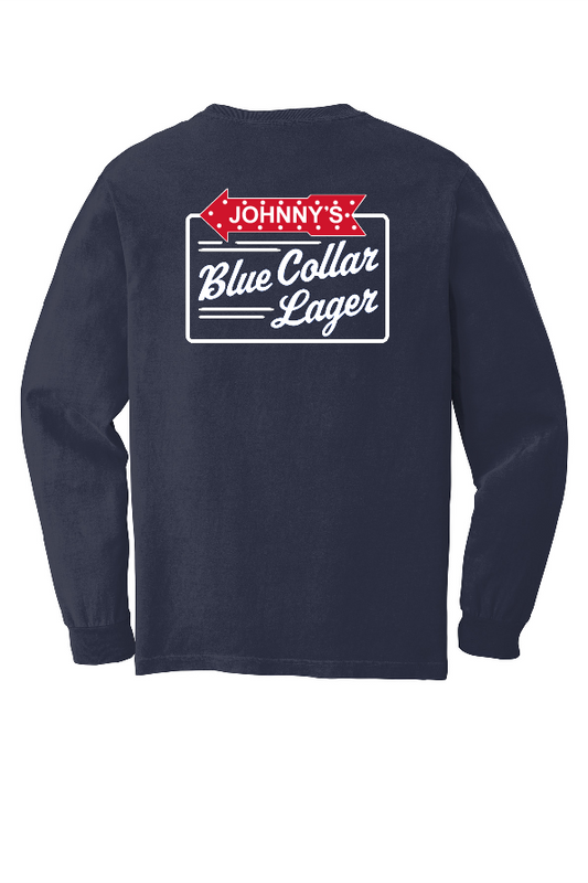 Blue Collar Lager Long Sleeve Tee