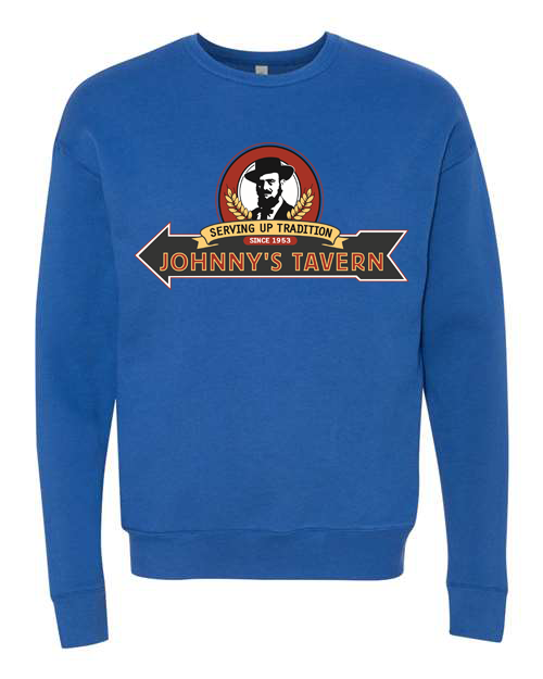 Men's Long Sleeve Drop Shoulder Crewneck (Various Colors)