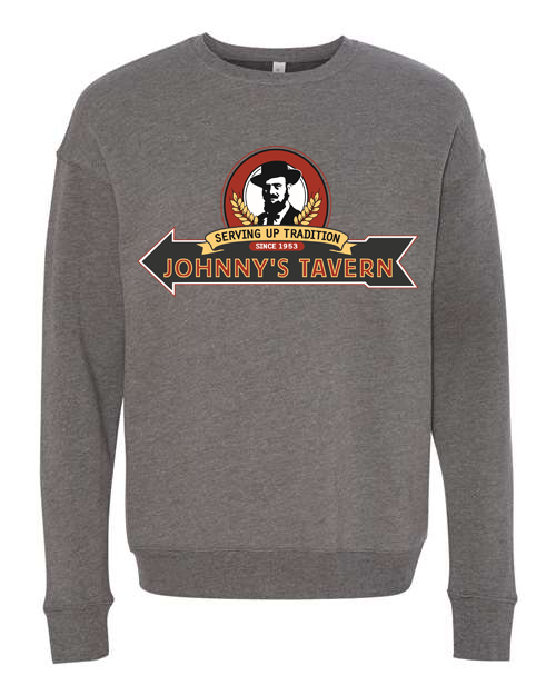 Men's Long Sleeve Drop Shoulder Crewneck (Various Colors)