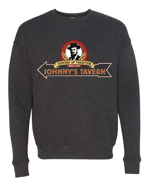 Men's Long Sleeve Drop Shoulder Crewneck (Various Colors)