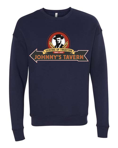 Men's Long Sleeve Drop Shoulder Crewneck (Various Colors)